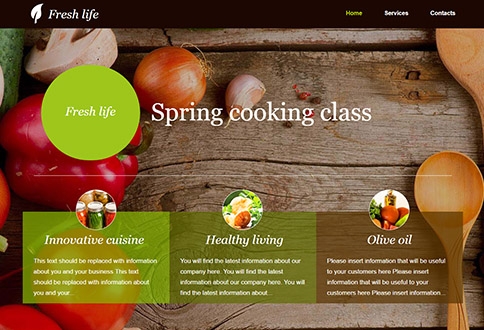 landing-page-Fresh-life landing page Fresh life